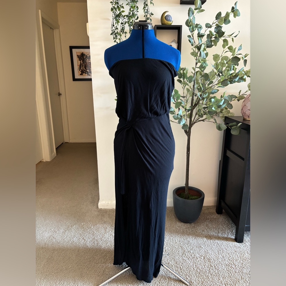 Halston Heritage Black Strapless Dress - Small - Picture 2 of 6